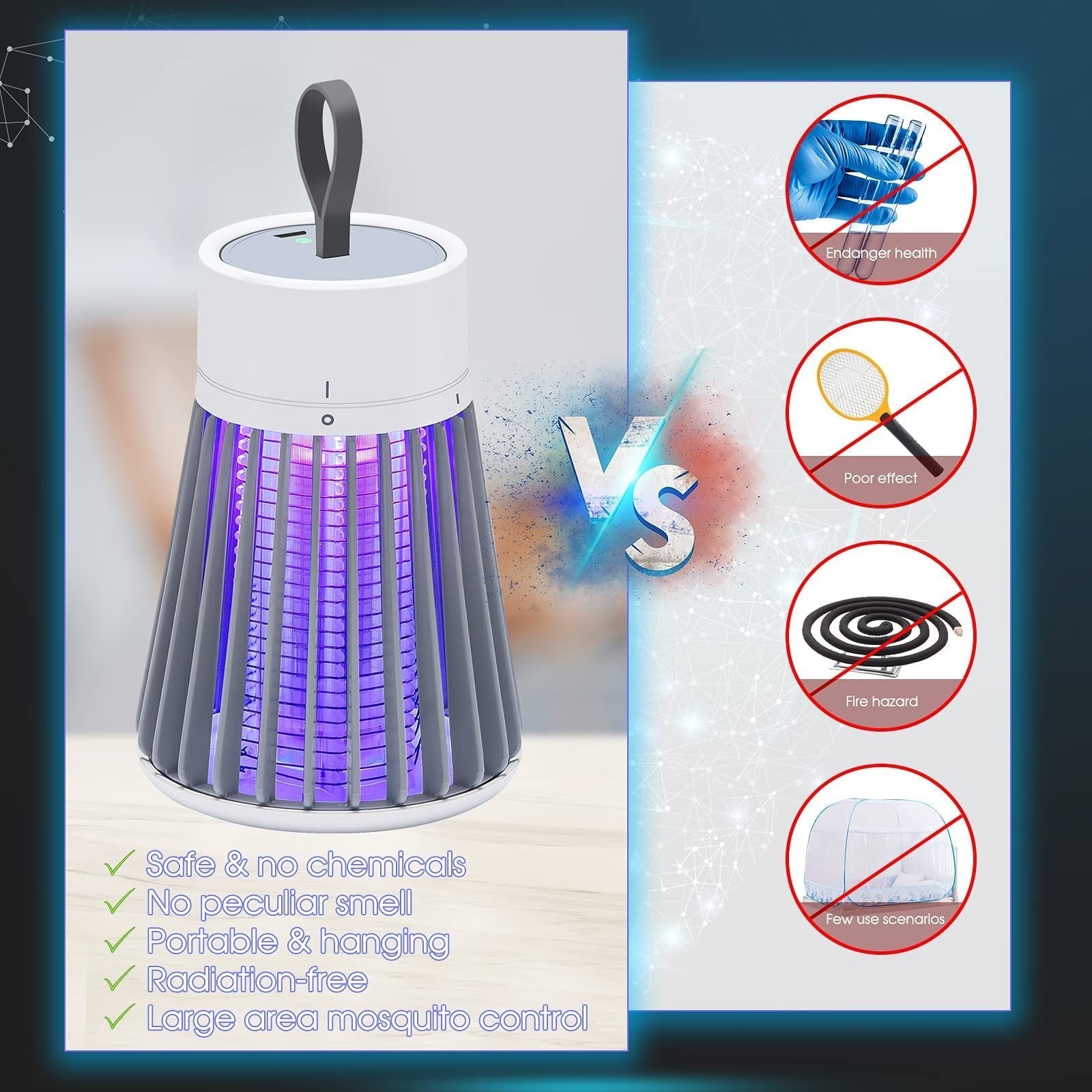 🔥Summer Promotion 60% OFF!!🦟USB/Rechargeable Portable Mosquito