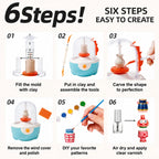 Creative Kids' Mini Pottery Wheel Kit