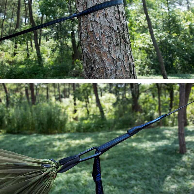 🔥Portable Anti-Mosquito Camping Hammock With Built-In Net