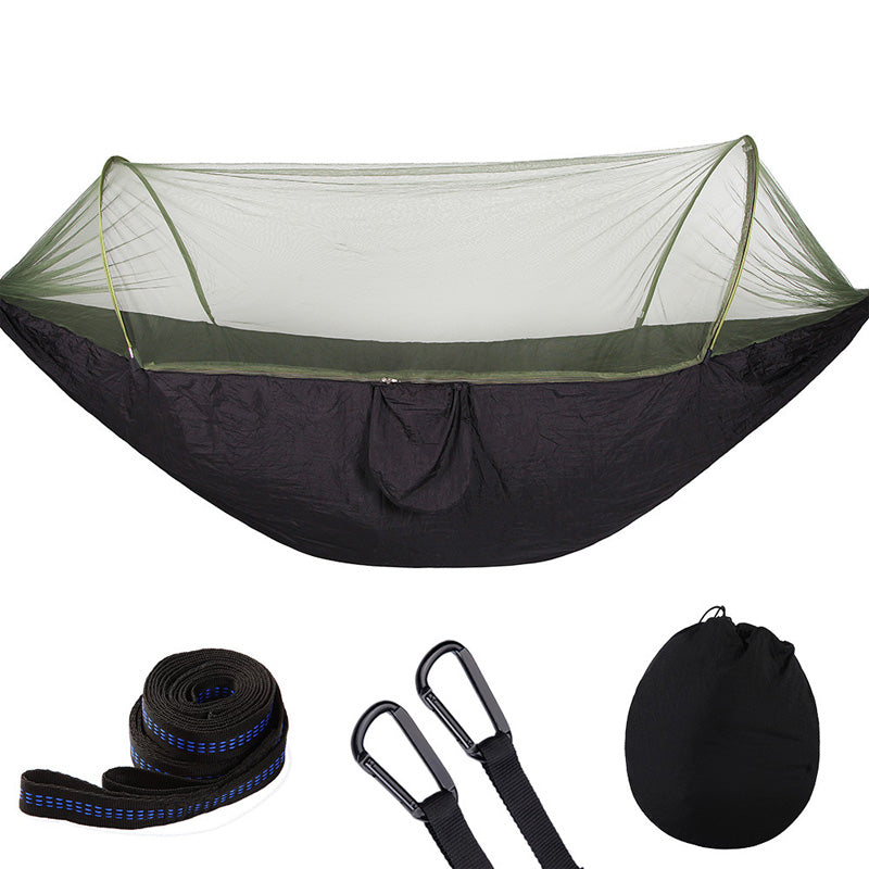 🔥Portable Anti-Mosquito Camping Hammock With Built-In Net