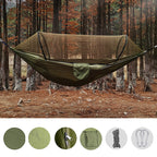 🔥Portable Anti-Mosquito Camping Hammock With Built-In Net