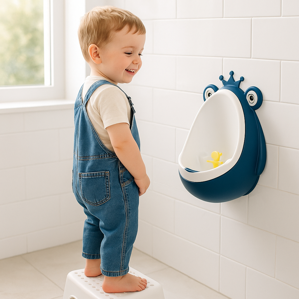 Frog Urinal for Simple Potty Training
