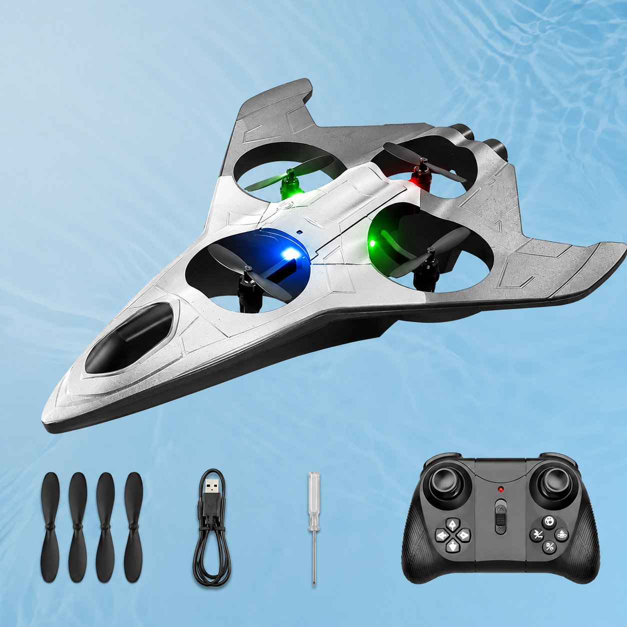 Aqua Explorer RC Aircraft | Water & Air Adventure Toy
