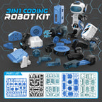 3-in-1 Children's DIY Programming Robot Kit