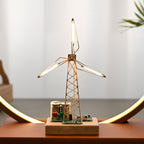 🏆Hot Sale 💡DIY Industrial Retro Windmill Lamp | Hand-Craft Your Own Warm Ambience