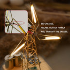 🏆Hot Sale 💡DIY Industrial Retro Windmill Lamp | Hand-Craft Your Own Warm Ambience