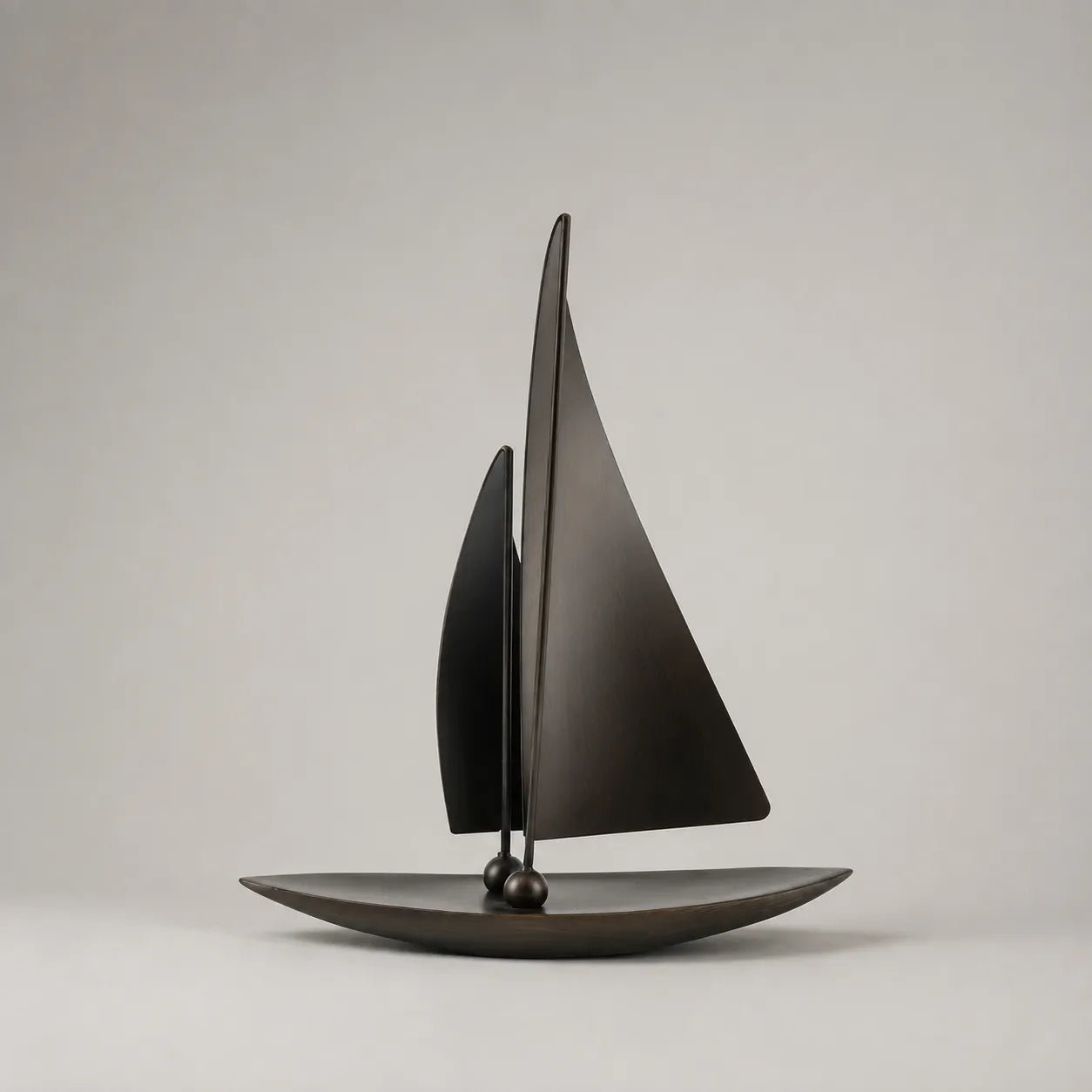 Modern Coastal Sailboat Artwork – A Timeless Accent Piece for Your Home