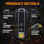 💥 2026 Hot Sale 75% OFF ️🔦 SUPTRUCK™ Voltax 75M Stun Car Keychain ⚡