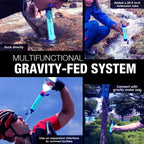 Outdoor Gravity Water Filter Kit