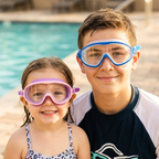 EchoAzure™ Clip-On Swim Goggles