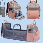Diaper Bag with Stroller Attachments
