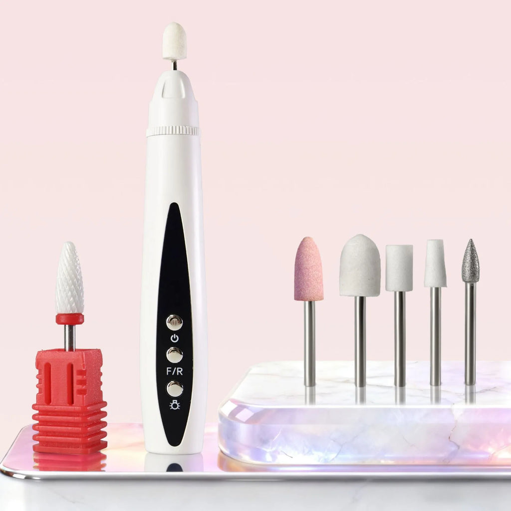 Rechargeable Cordless Nail Drill for Thick & Hardened Nails