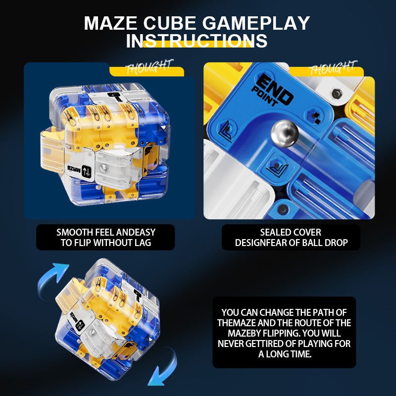 EchoAzure™ 3D Maze Cube  Develop focus and exploration skills