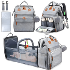Diaper Bag with Stroller Attachments