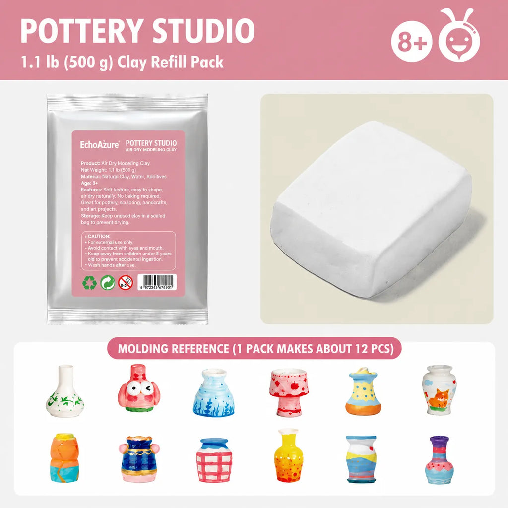 Creative Kids' Mini Pottery Wheel Kit