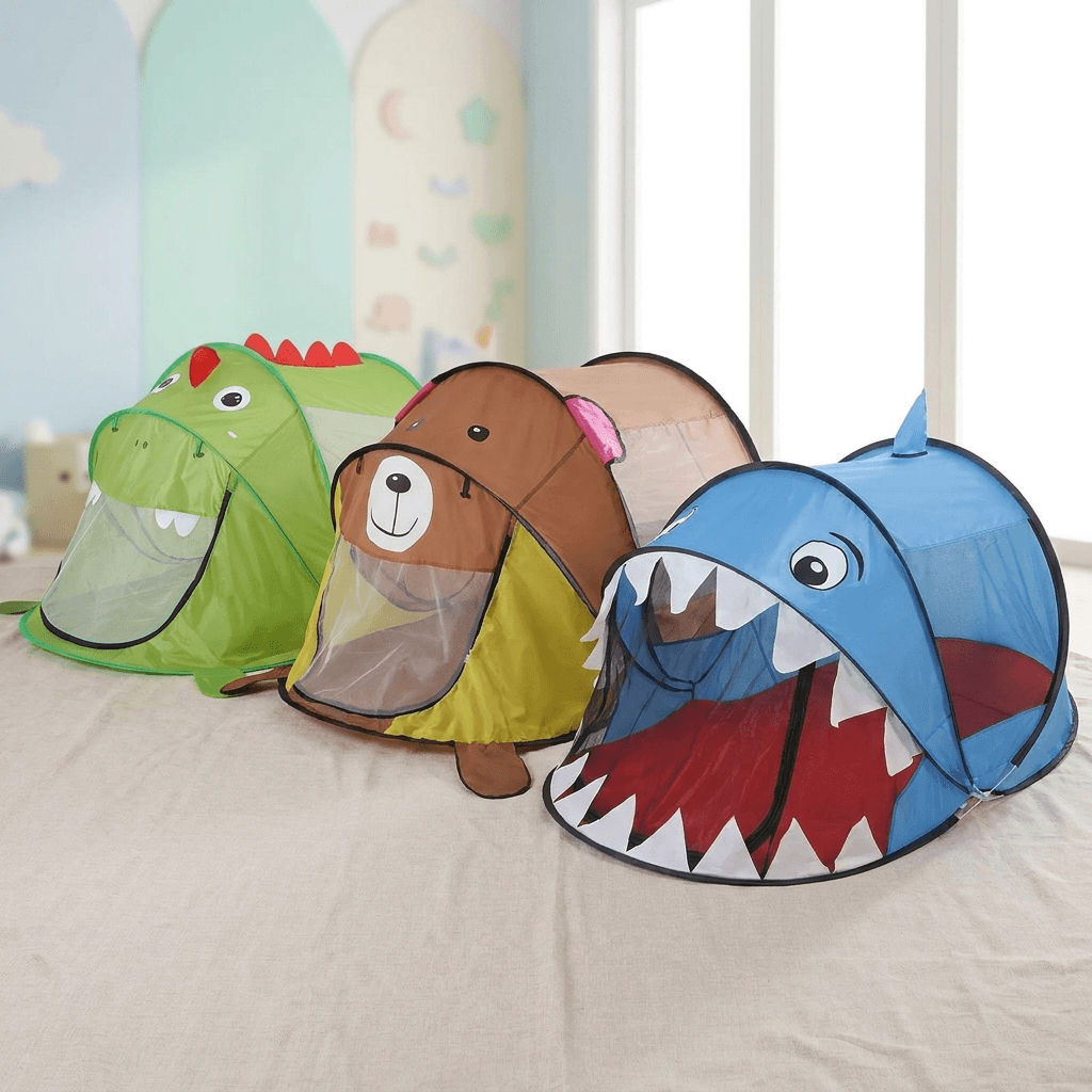 Quiet Play Dinosaur Hideout for Kids