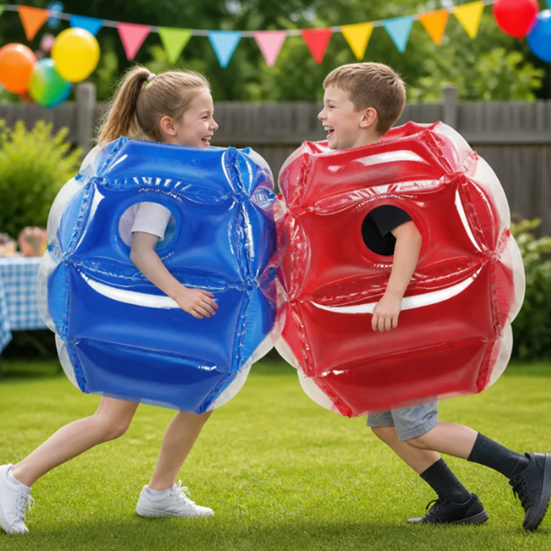 👫New Summer Arrival🤸 Inflatable Bumper Ball for Kids – Heavy‑Duty PVC, Safe Cushioned Design, Active Outdoor Fun – Perfect for Birthday Parties & Garden Play